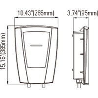 wall ac charging pile detail